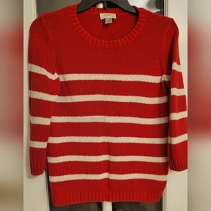 Ann Loft size medium red sweater